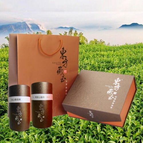 東方藏玉 - 茶葉禮盒 (梨山霜雪茶+阿里山金萱)