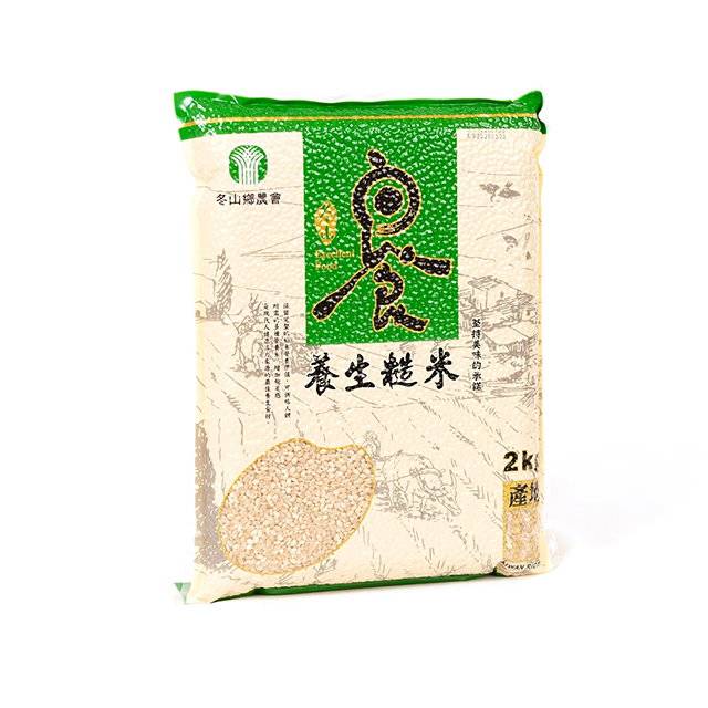 宜蘭冬山鄉 養生糙米-2公斤x3包